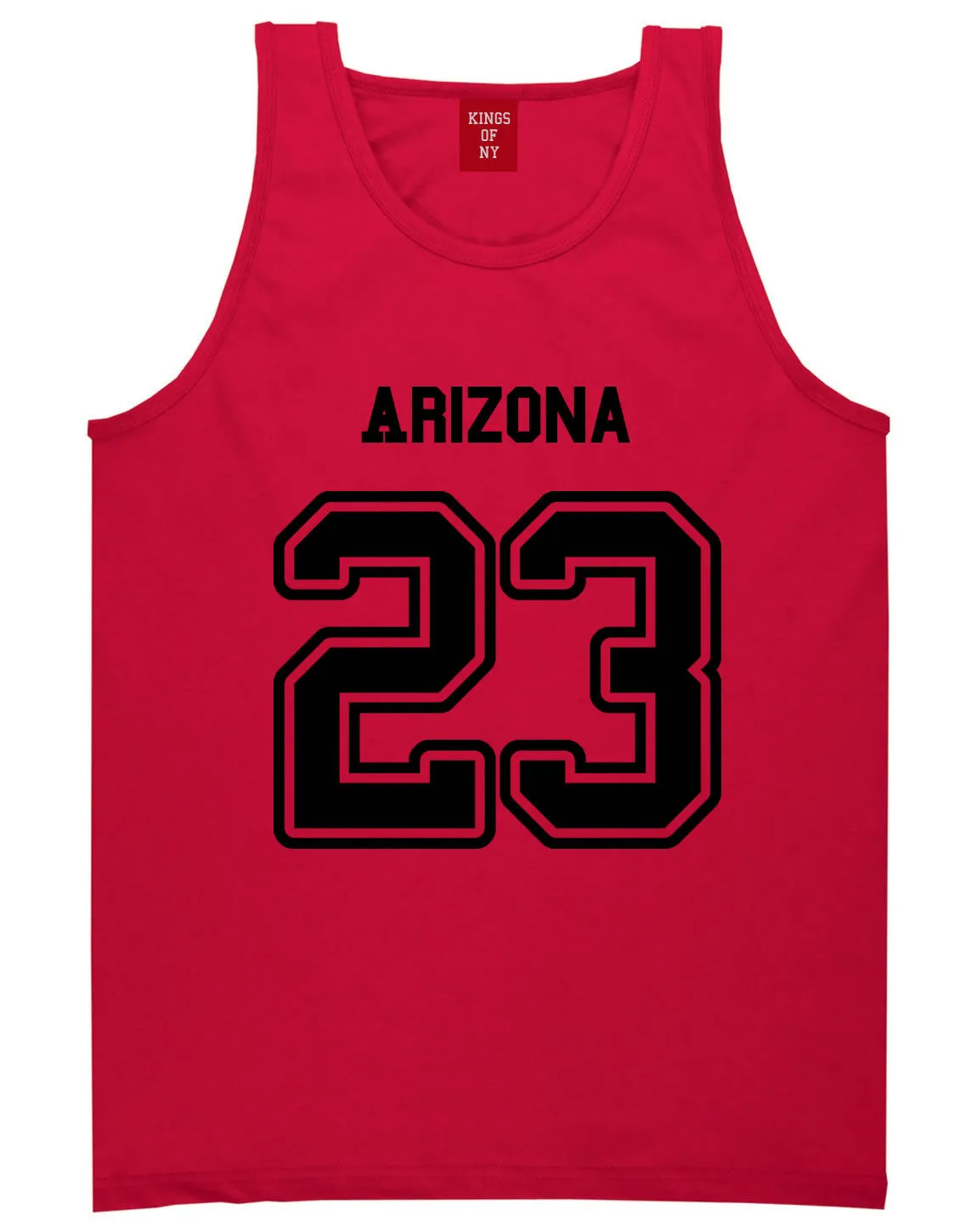 Sport Style Arizona 23 Team State Jersey Mens Tank Top