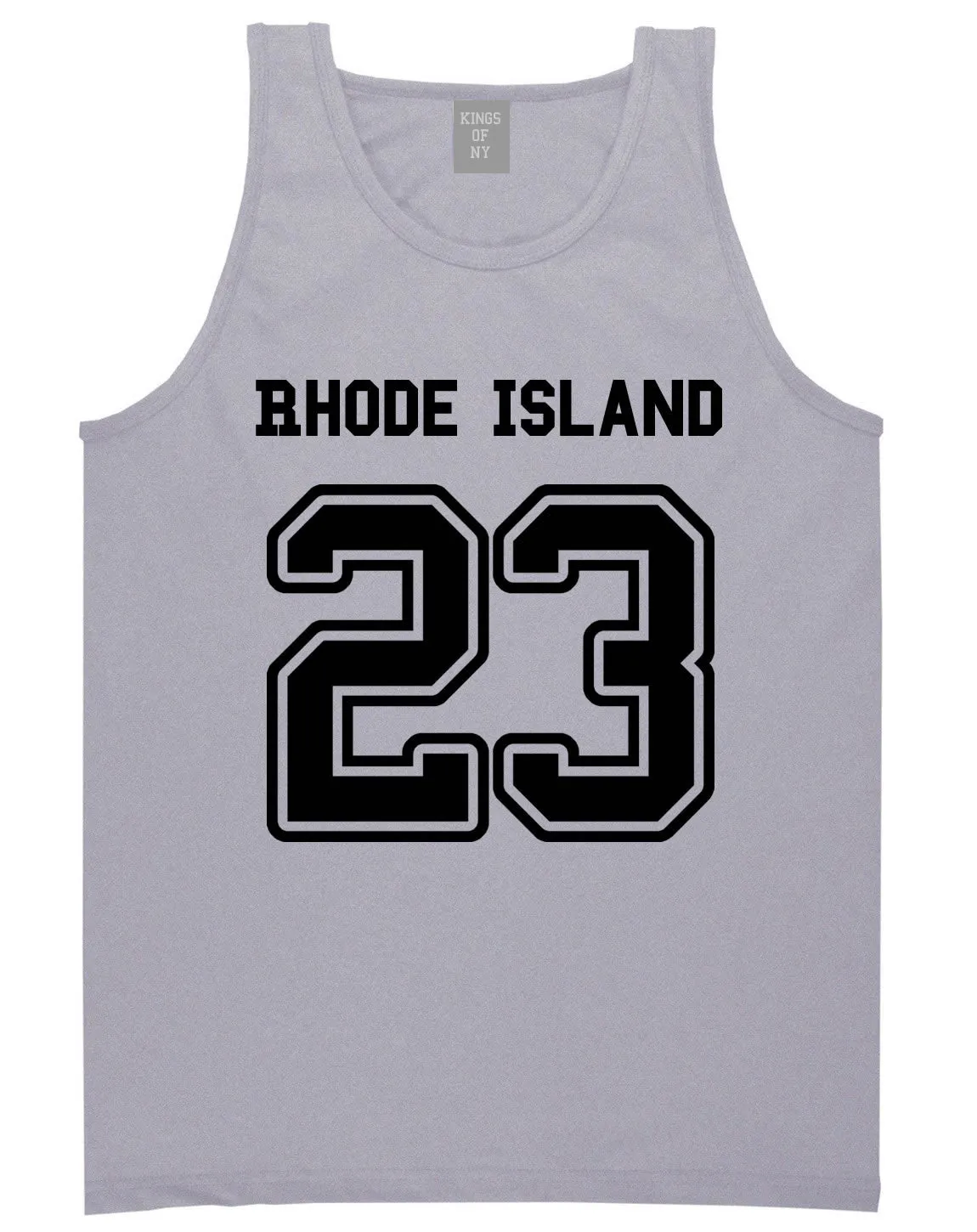 Sport Style Rhode Island 23 Team State Jersey Mens Tank Top