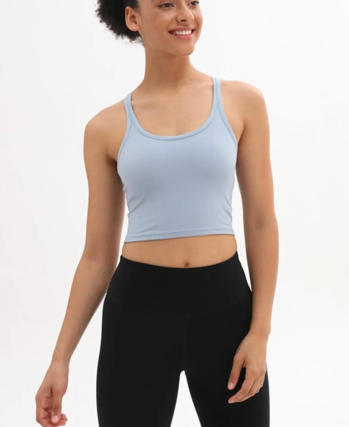 Sports bra yoga tank