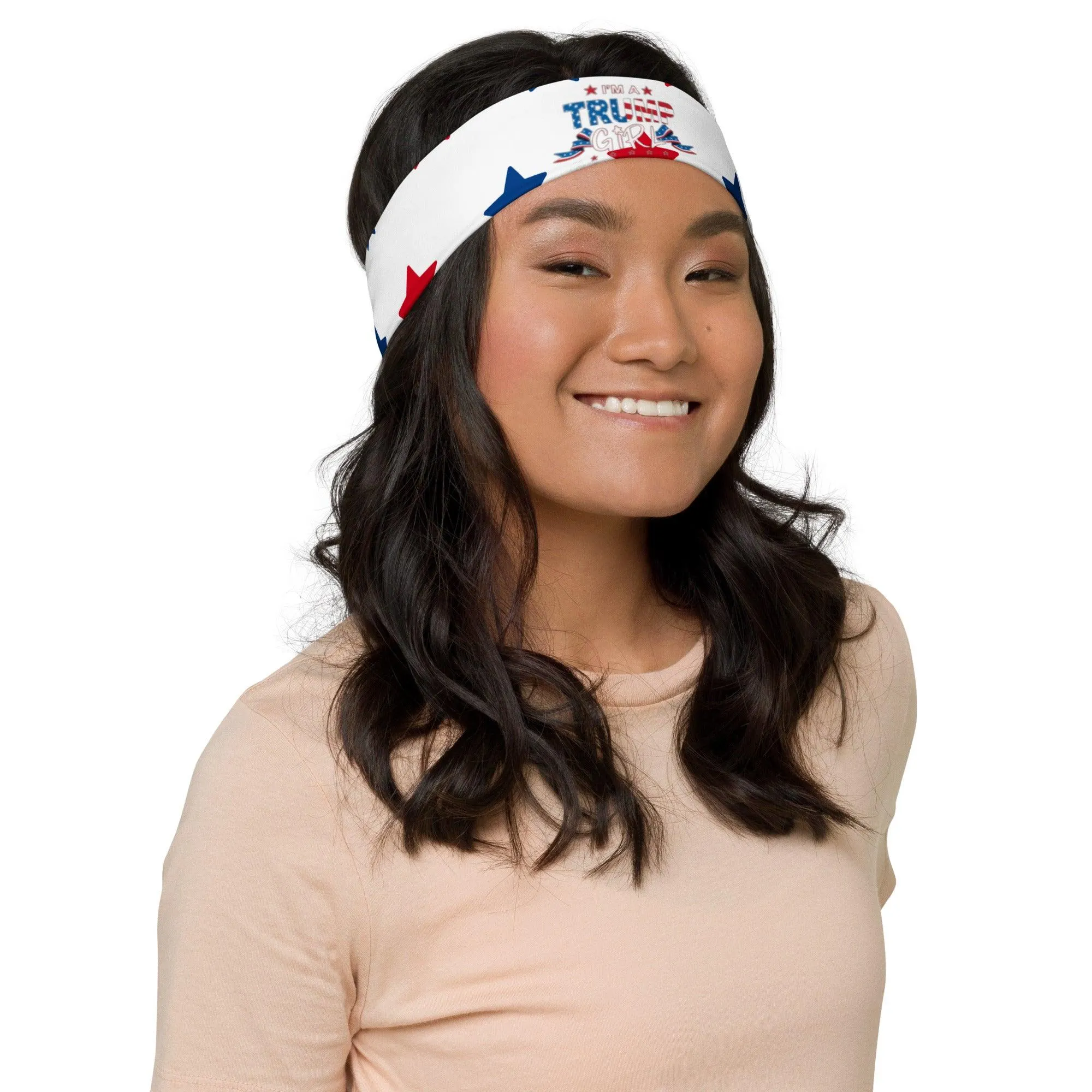 Sports Headband I'm A Trump Girl Quick Dry Yoga Political Sweatband