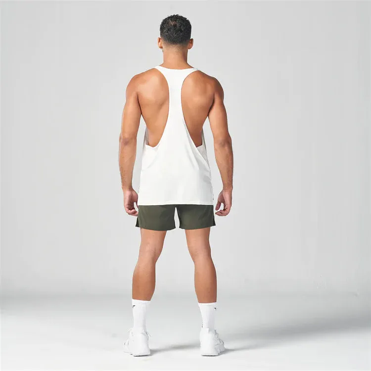 SQUATWOLF Men's Essential Gym Stringer