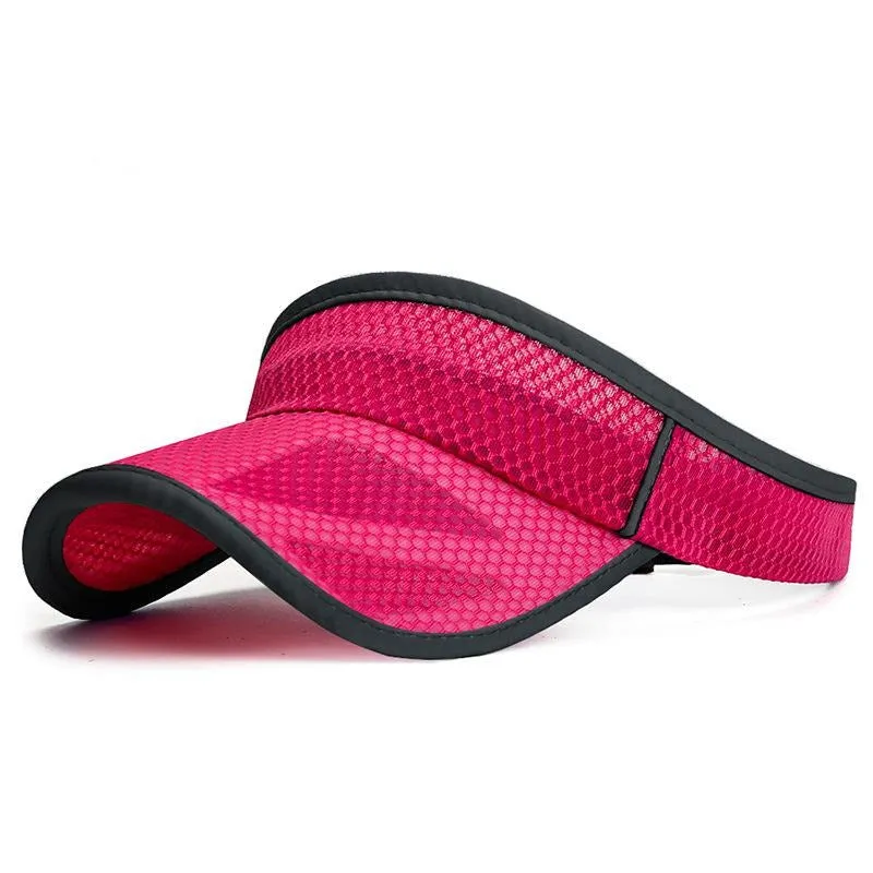 Summer Sports Adjustable and Breathable Mesh Sun Visor