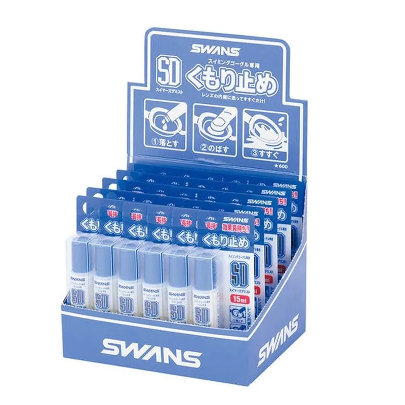 Swans SA-30B Anti-Fog Liquid for Swimming Googles 15ml