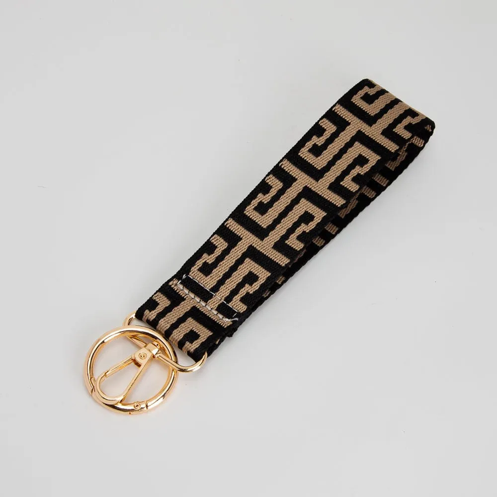 TG10315 Maze Pattern Wristband Keychain