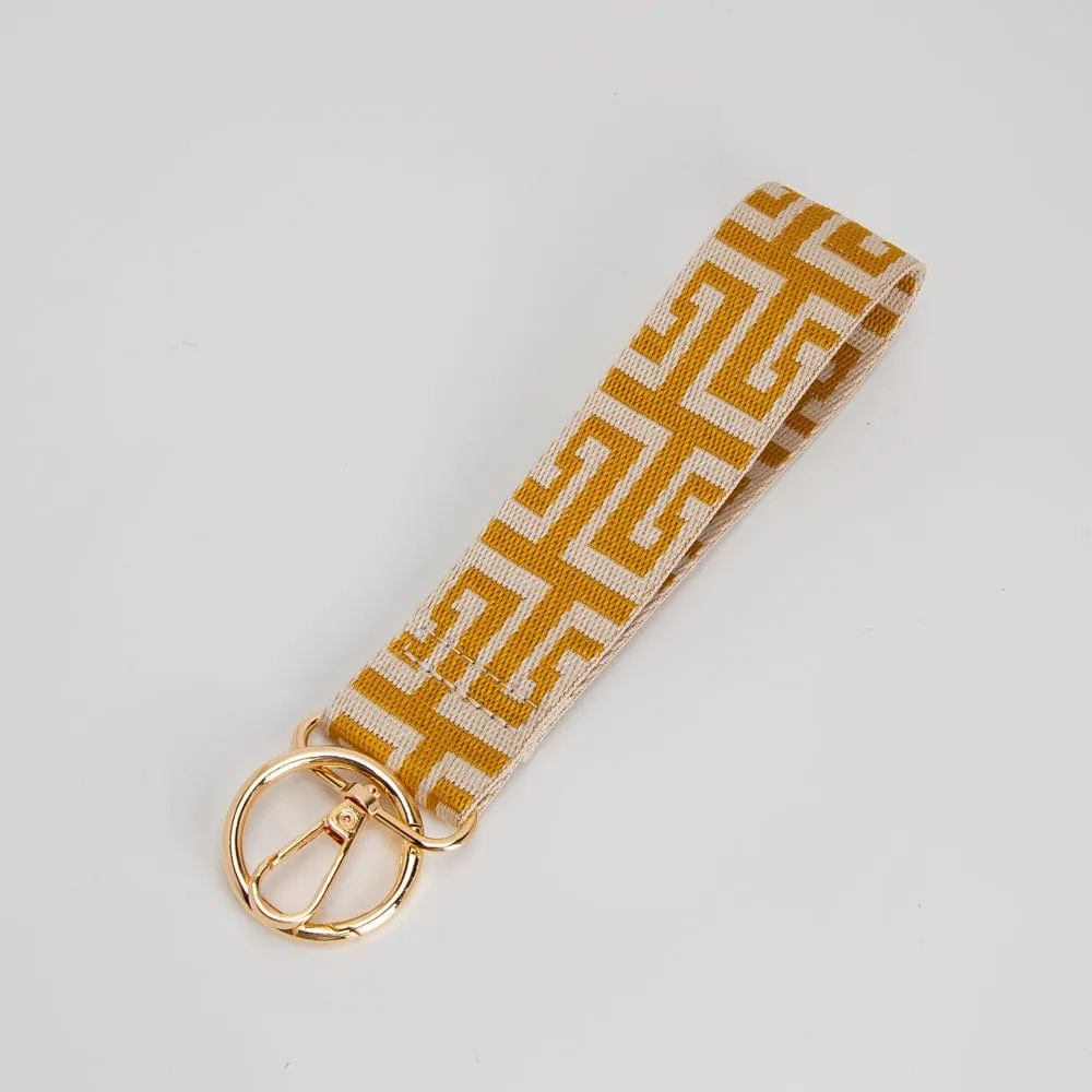 TG10315 Maze Pattern Wristband Keychain