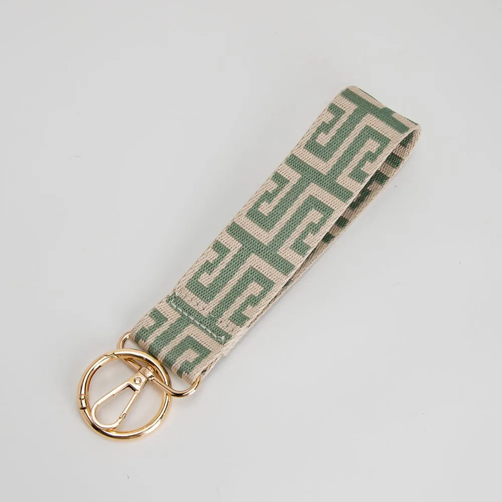 TG10315 Maze Pattern Wristband Keychain