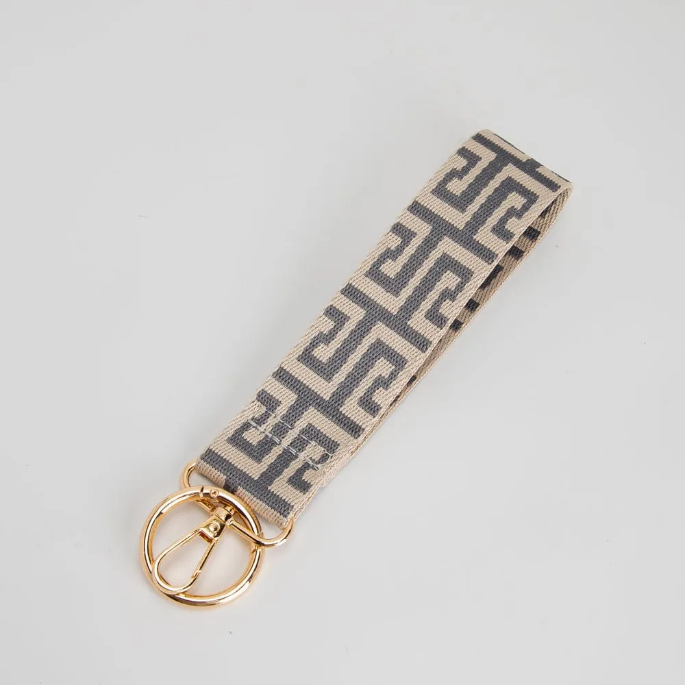 TG10315 Maze Pattern Wristband Keychain