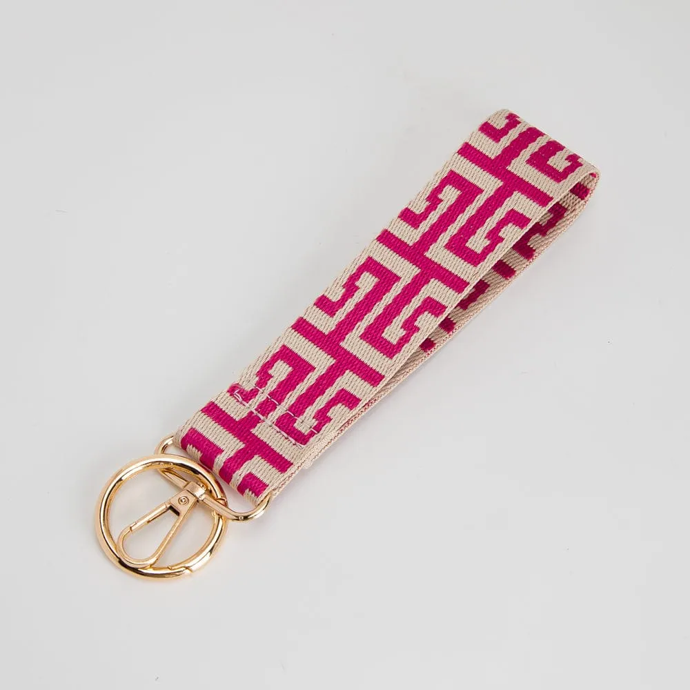 TG10315 Maze Pattern Wristband Keychain