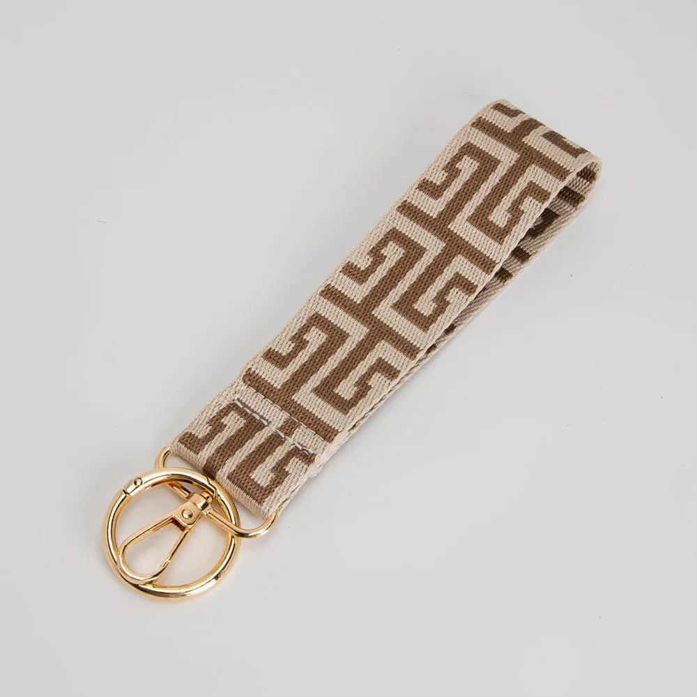 TG10315 Maze Pattern Wristband Keychain