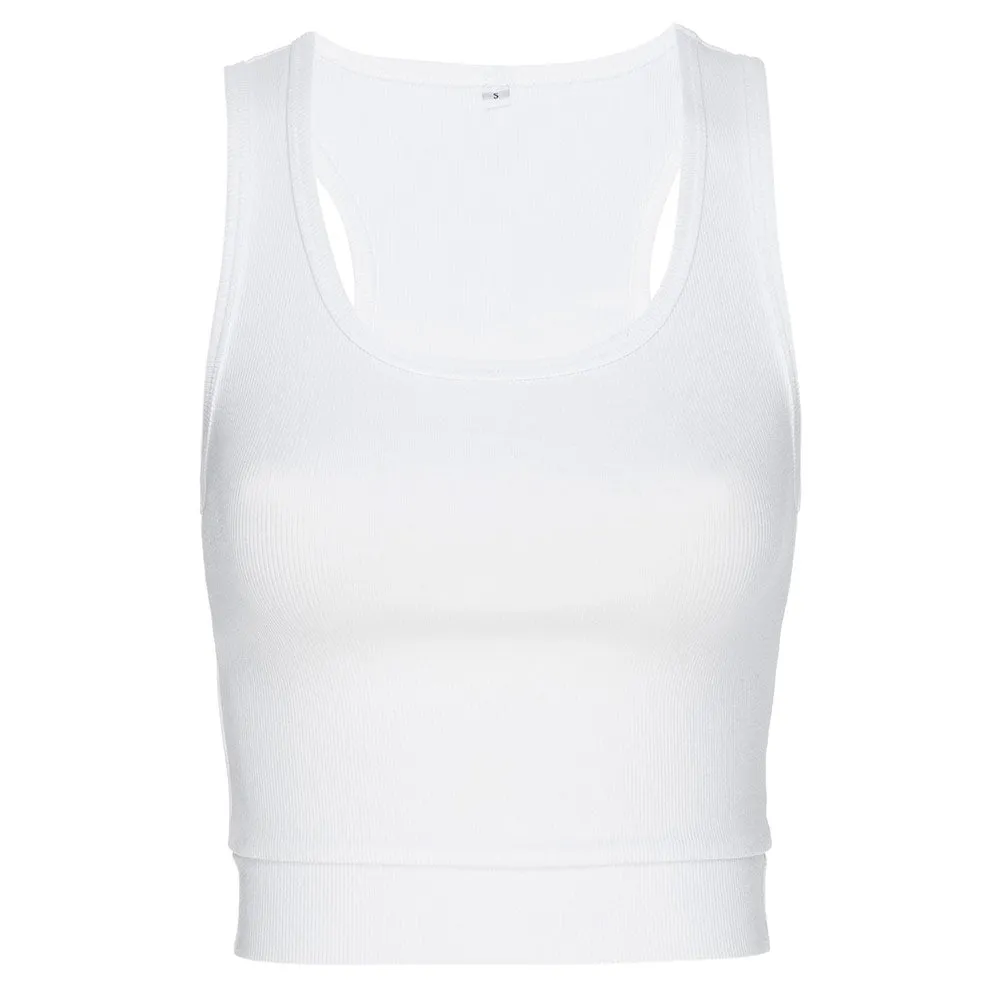 The After Bra Tank Top In Optic White - Bra:30