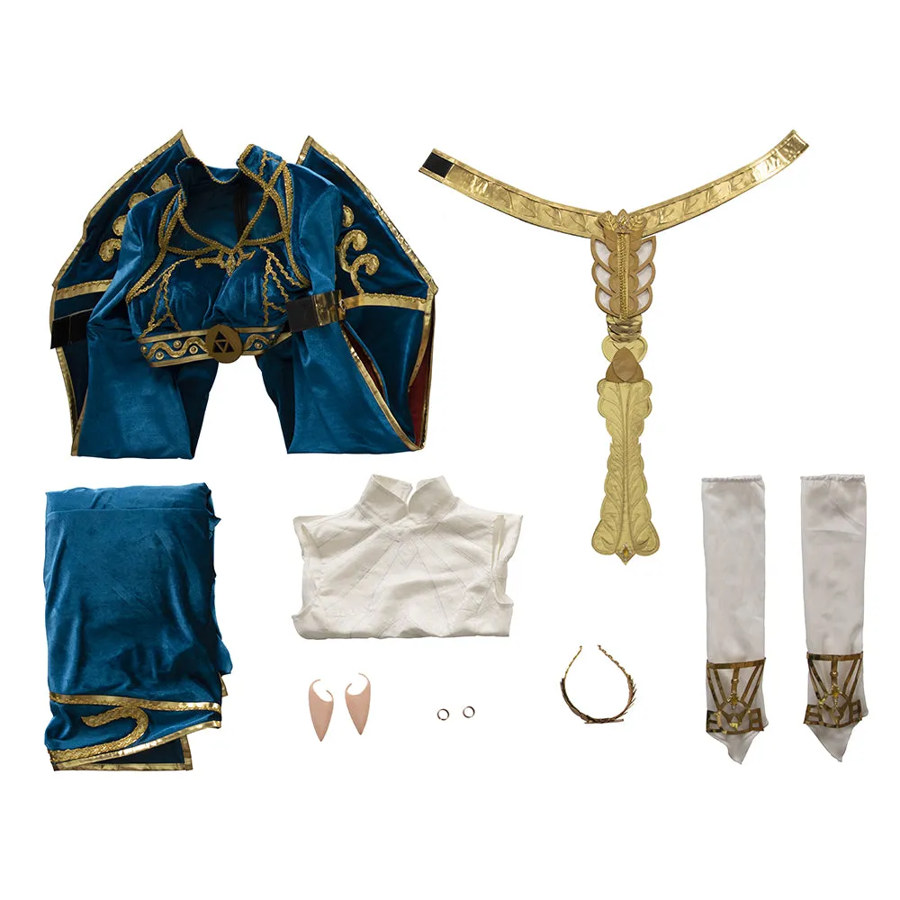 The Legend of Zelda: Breath of the Wild Princess Zelda New Edition Cosplay Costume