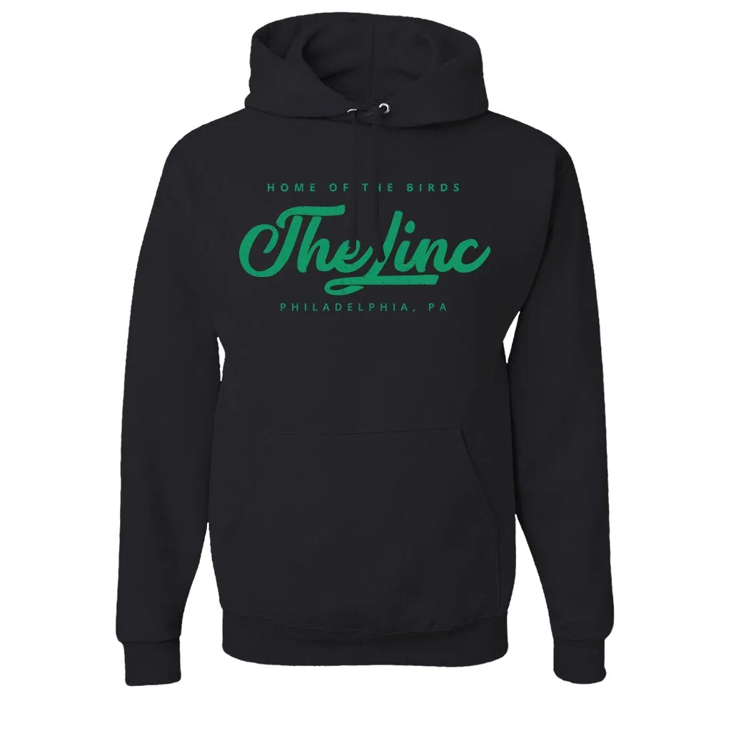 The Linc Home of the Birds Pullover Hoodie | The Linc Home of the Birds Black Pullover Hoodie