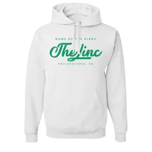 The Linc Home of the Birds Pullover Hoodie | The Linc Home of the Birds White Pullover Hoodie