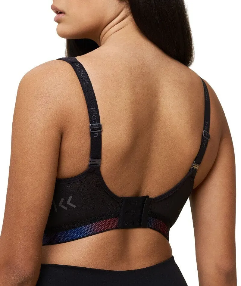 Triumph Triaction Cardio Flow Wire-free Minimiser Sports Bra - Black