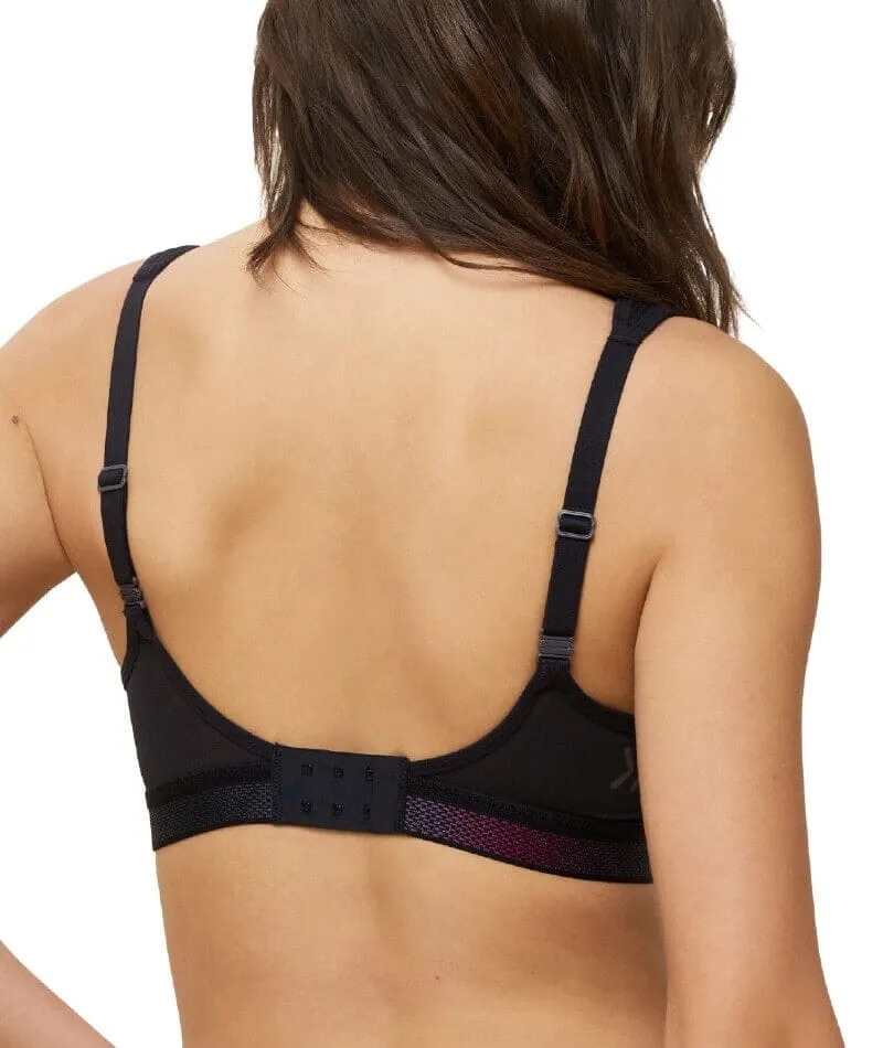 Triumph Triaction Cardio Flow Wire-free Sports Bra - Black