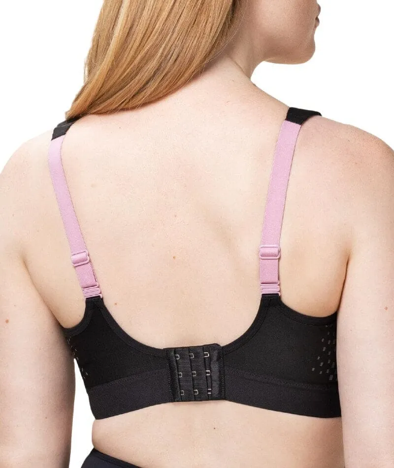 Triumph Triaction Hybrid Lite Wire-free Sports Bra - Black