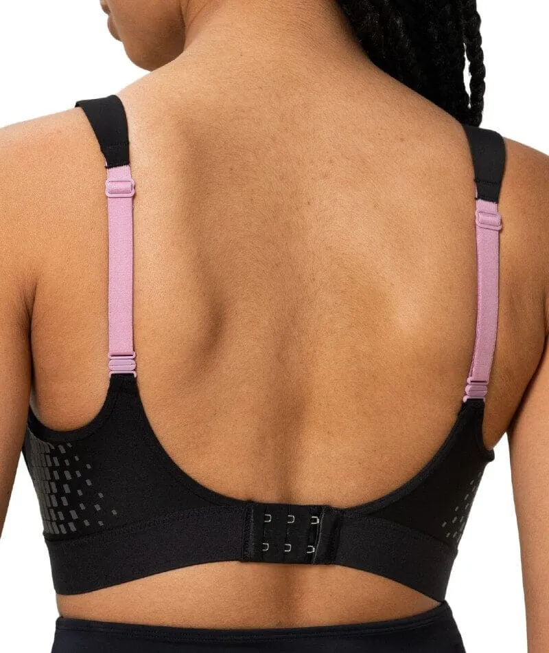 Triumph Triaction Hybrid Lite Wire-free Sports Bra - Black