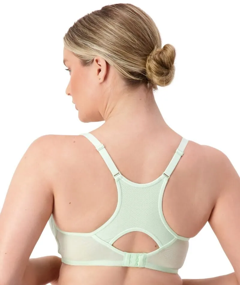 Triumph Triaction Racerback Sports Bra - Mint Frappe