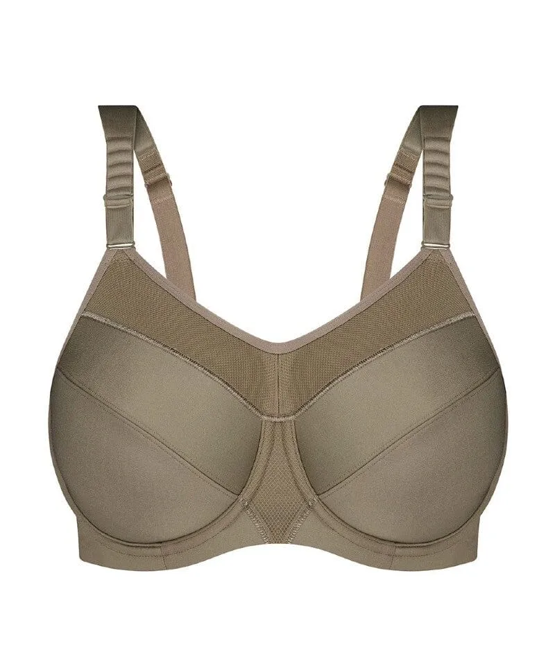 Triumph Triaction Ultra Underwired Sports Bra - Havanna