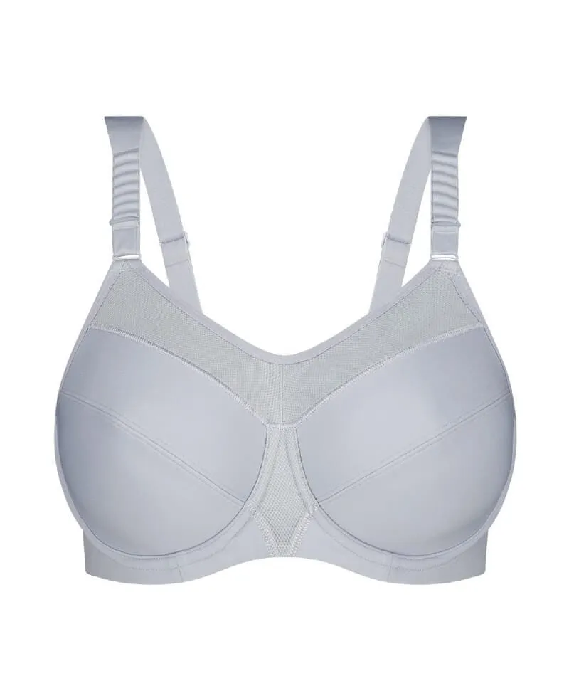 Triumph Triaction Ultra Underwired Sports Bra - Platinum