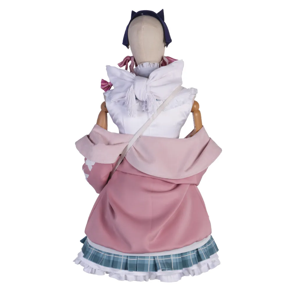 Virtual YouTuber Nijisanji Ethyria Millie Parfait Last Zuttomo Winter Outfit Cosplay Costume