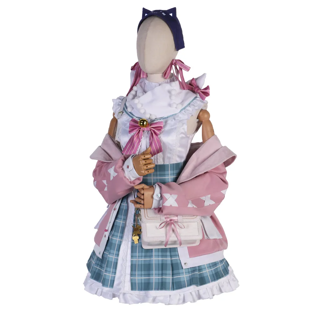 Virtual YouTuber Nijisanji Ethyria Millie Parfait Last Zuttomo Winter Outfit Cosplay Costume