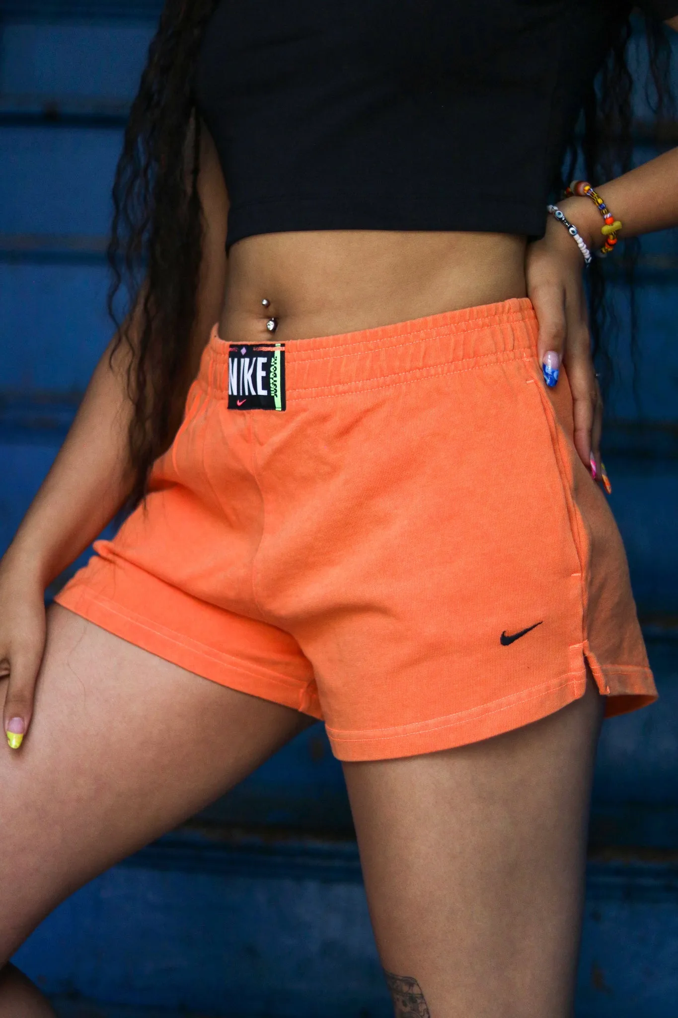 W NSW HIGHWAISTED SHORTS "ATMOIC ORANGE"