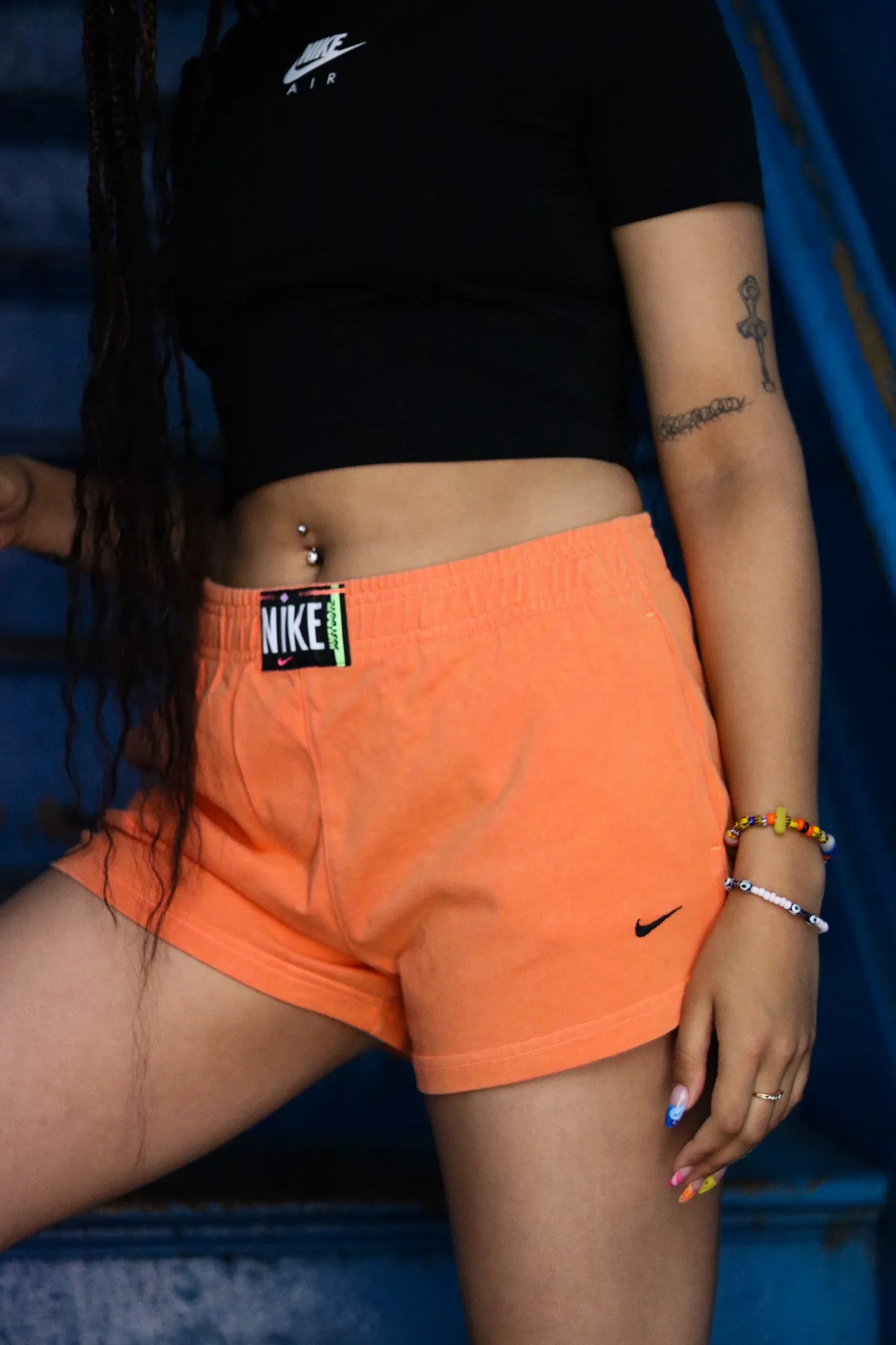 W NSW HIGHWAISTED SHORTS "ATMOIC ORANGE"