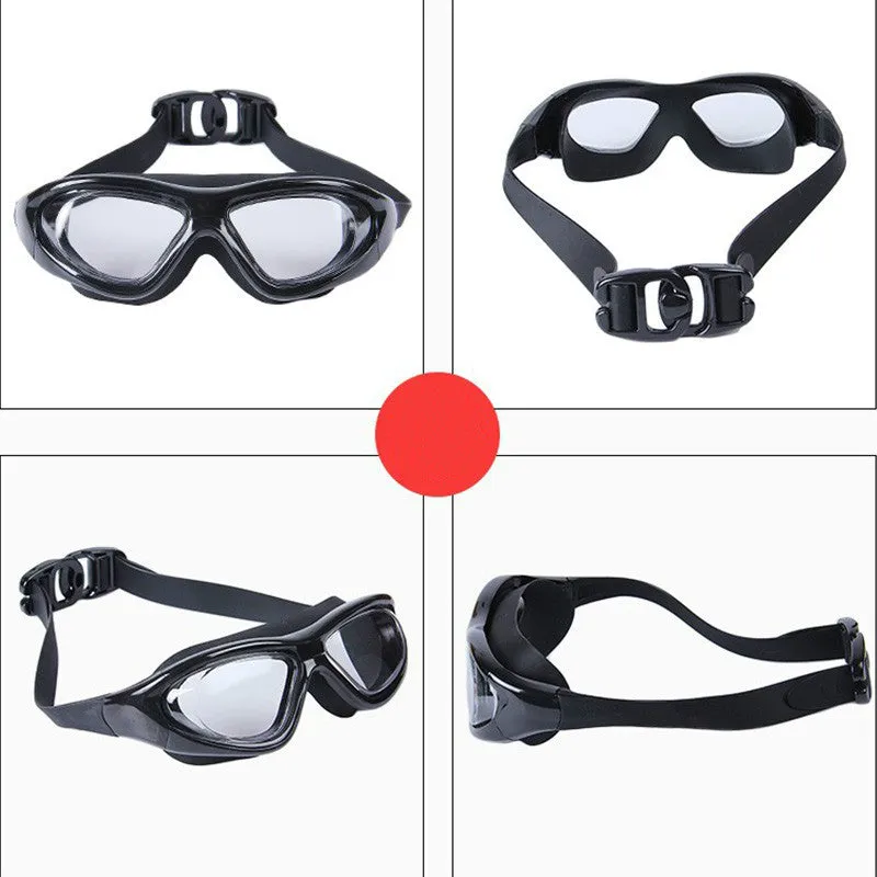 Women Men Sports Professional Anti Fog UV Protection Diver Swimming Goggles Coating Waterproof Adjustable Swim Glasses