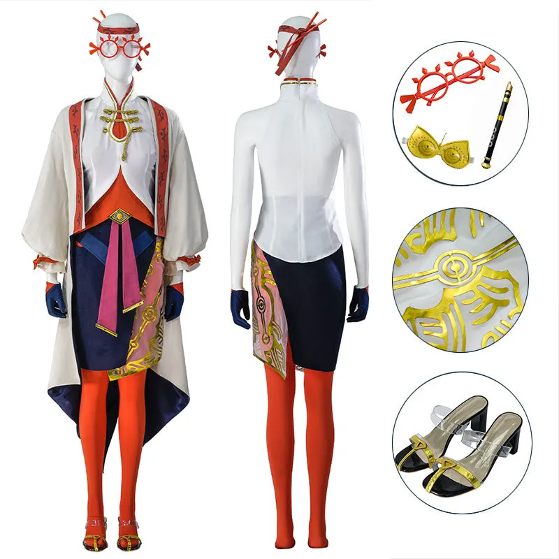 Zelda TOTK Purah Cosplay Tears Of The Kingdom Purah Costume Halloween Party Outfit