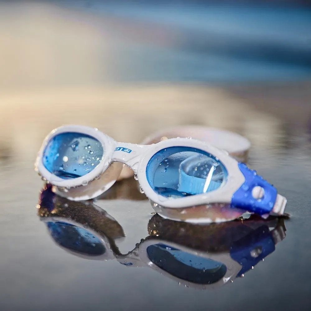 ZONE3 Apollo Swim Goggles White/Blue